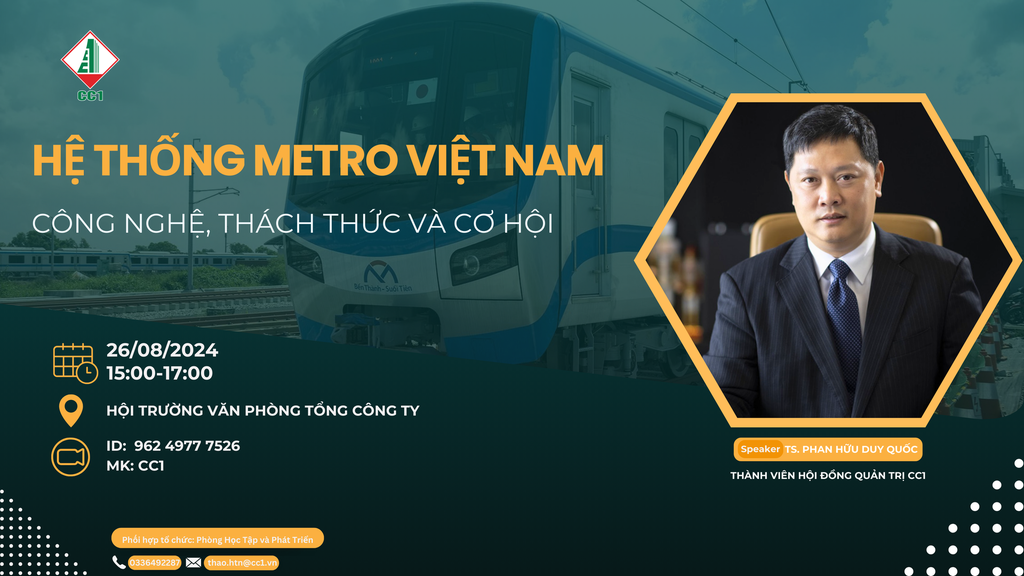 Hệ thống Metro Việt Nam – Công nghệ, Thách thức và Cơ hội