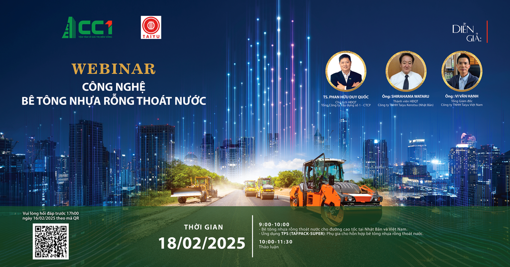 Công nghệ bê tông nhựa rỗng thoát nước