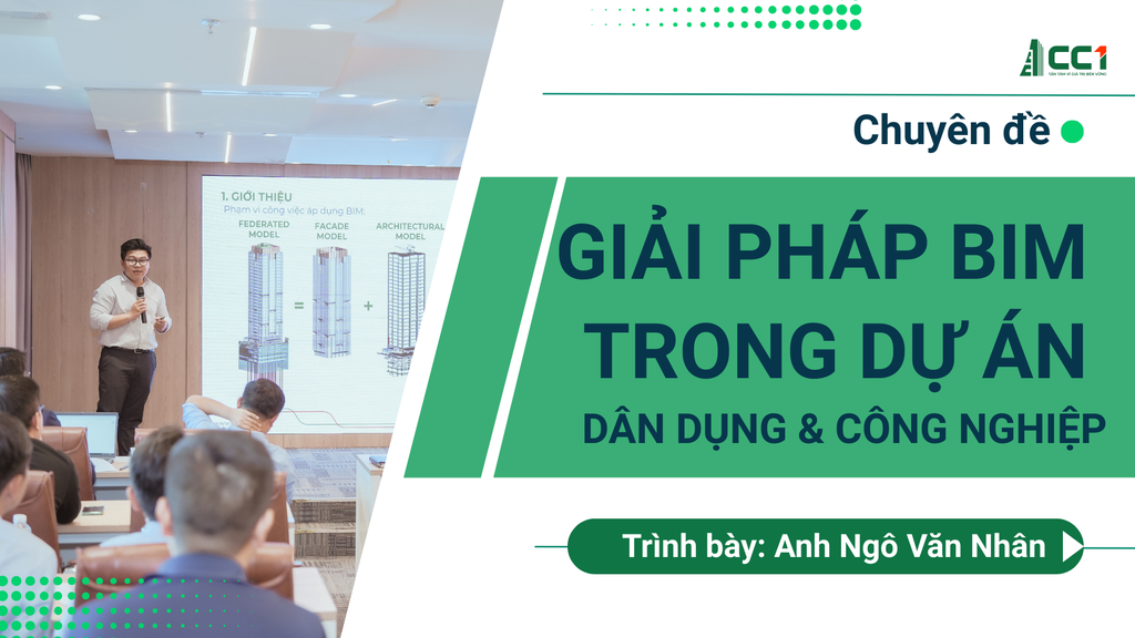 Giải pháp BIM cho dự án Dân dụng & Công nghiệp