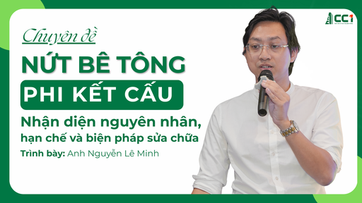 Nứt bê tông (phi kết cấu) - Nhận diện nguyên nhân, hạn chế và biện pháp sửa chữa